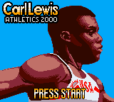 Carl Lewis Athletics 2000 (Europe) (En,Fr,De,Es,It,Nl) Title Screen